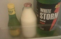 White Storm, milk and lemon